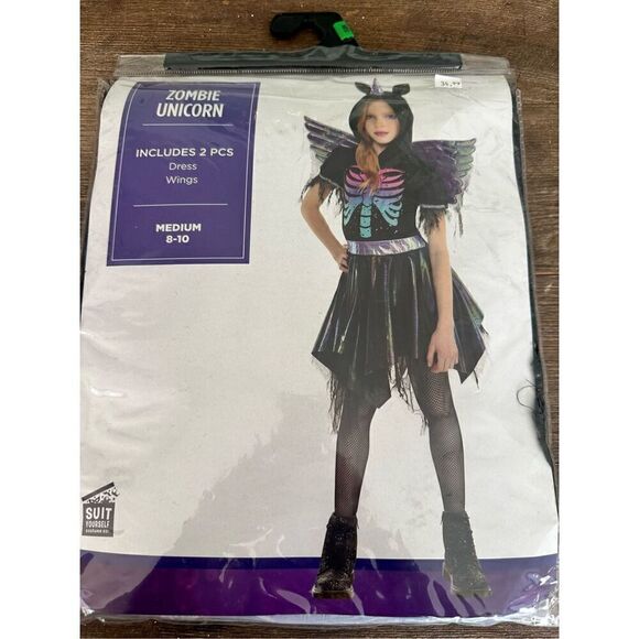 No Brand Other - Halloween- zombie Unicorn Costume